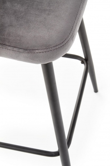 Design Plus Studio Kuchni & Salon Meblowy | H96 hoker popielaty (1p2szt) | 2010001176589