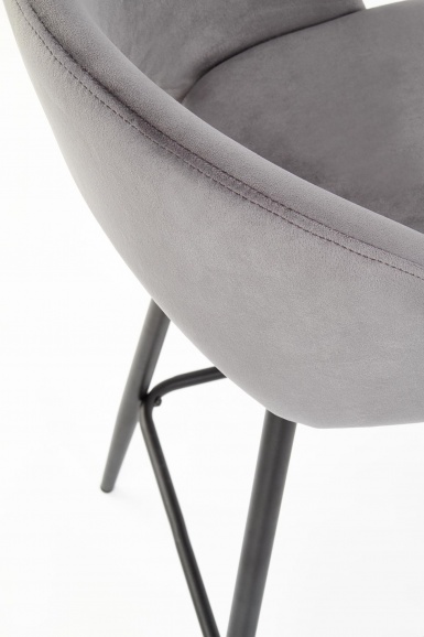 Design Plus Studio Kuchni & Salon Meblowy | H96 hoker popielaty (1p2szt) | 2010001176589