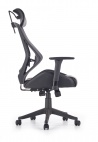 Design Plus Studio Kuchni & Salon Meblowy | HASEL fotel gabinetowy czarny / popiel | 2010001160113