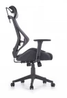 Design Plus Studio Kuchni & Salon Meblowy | HASEL fotel gabinetowy czarny / popiel | 2010001160113