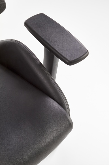 Design Plus Studio Kuchni & Salon Meblowy | HASEL fotel gabinetowy czarny / popiel | 2010001160113