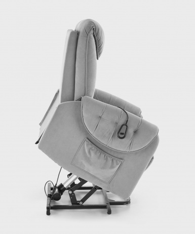Design Plus Studio Kuchni & Salon Meblowy | HORTON fotel wypoczynkowy popielaty (1p1szt) | 5905248135178