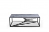 Design Plus Studio Kuchni & Salon Meblowy | INFINITY 2 ława, popielaty marmur / czarny (2p1szt) | 2010001188674