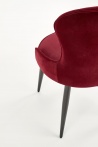 Design Plus Studio Kuchni & Salon Meblowy | K366 krzesło bordowy (1p2szt) | 2010001175650
