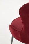 Design Plus Studio Kuchni & Salon Meblowy | K366 krzesło bordowy (1p2szt) | 2010001175650