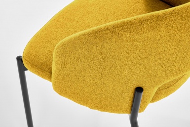 Design Plus Studio Kuchni & Salon Meblowy | K373 krzesło musztardowy (1p2szt) | 2010001200567