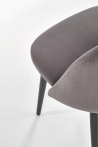Design Plus Studio Kuchni & Salon Meblowy | K384 krzesło popielaty / czarny (1p4szt) | 2010001177784
