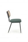 Design Plus Studio Kuchni & Salon Meblowy | K503 krzesło ciemny zielony (1p2szt) | 2010001195603