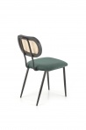 Design Plus Studio Kuchni & Salon Meblowy | K503 krzesło ciemny zielony (1p2szt) | 2010001195603