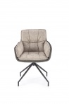 Design Plus Studio Kuchni & Salon Meblowy | K523 krzesło popielaty / ciemny popiel (1p2szt) | 2010001195894