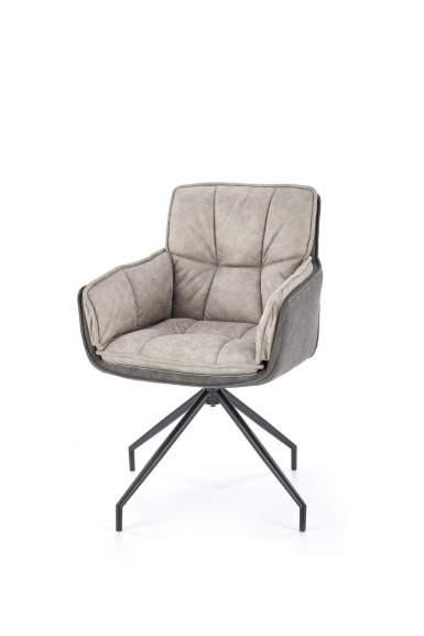 Design Plus Studio Kuchni & Salon Meblowy | K523 krzesło popielaty / ciemny popiel (1p2szt) | 2010001195894