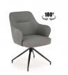 Design Plus Studio Kuchni & Salon Meblowy | K527 krzesło popielaty / j. popiel (1p2szt) | 2010001200031