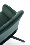 Design Plus Studio Kuchni & Salon Meblowy | K535 krzesło ciemny zielony (1p2szt) | 2010001201090