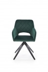 Design Plus Studio Kuchni & Salon Meblowy | K535 krzesło ciemny zielony (1p2szt) | 2010001201090