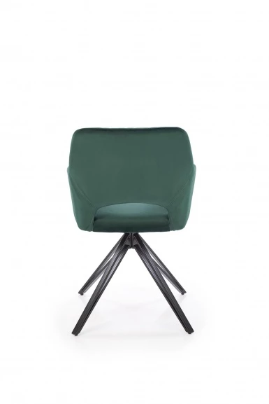 Design Plus Studio Kuchni & Salon Meblowy | K535 krzesło ciemny zielony (1p2szt) | 2010001201090