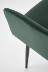 Design Plus Studio Kuchni & Salon Meblowy | K558 krzesło ciemny zielony (1p2szt) | 2010001204237