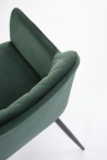 Design Plus Studio Kuchni & Salon Meblowy | K558 krzesło ciemny zielony (1p2szt) | 2010001204237