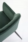 Design Plus Studio Kuchni & Salon Meblowy | K558 krzesło ciemny zielony (1p2szt) | 2010001204237