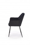 Design Plus Studio Kuchni & Salon Meblowy | K558 krzesło czarny (1p2szt) | 2010001204244