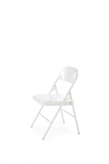 Design Plus Studio Kuchni & Salon Meblowy | K565 krzesło składane, biały (1p6szt) | 5905248134676
