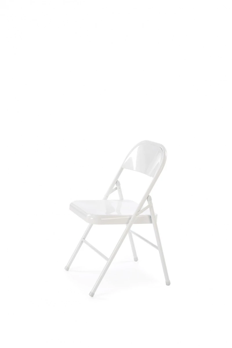 Design Plus Studio Kuchni & Salon Meblowy | K565 krzesło składane, biały (1p6szt) | 5905248134676