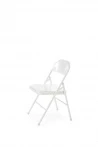 Design Plus Studio Kuchni & Salon Meblowy | K565 krzesło składane, biały (1p6szt) | 5905248134676