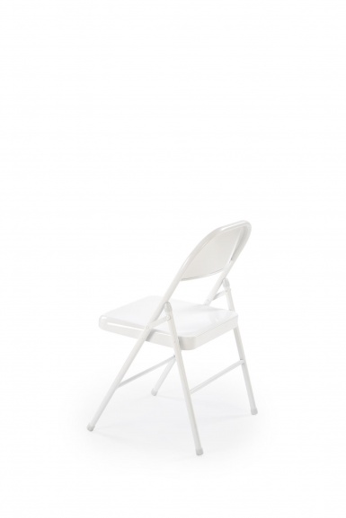Design Plus Studio Kuchni & Salon Meblowy | K565 krzesło składane, biały (1p6szt) | 5905248134676