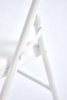 Design Plus Studio Kuchni & Salon Meblowy | K565 krzesło składane, biały (1p6szt) | 5905248134676