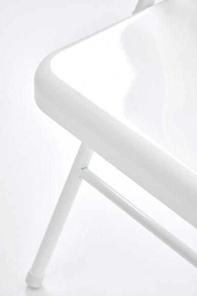 Design Plus Studio Kuchni & Salon Meblowy | K565 krzesło składane, biały (1p6szt) | 5905248134676