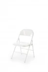 Design Plus Studio Kuchni & Salon Meblowy | K565 krzesło składane, biały (1p6szt) | 5905248134676