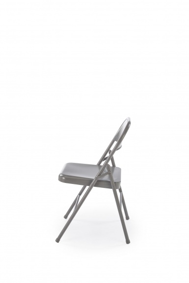 Design Plus Studio Kuchni & Salon Meblowy | K565 krzesło składane, popielaty (1p6szt) | 5905248134652