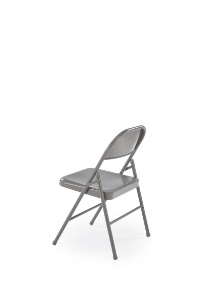 Design Plus Studio Kuchni & Salon Meblowy | K565 krzesło składane, popielaty (1p6szt) | 5905248134652