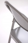Design Plus Studio Kuchni & Salon Meblowy | K565 krzesło składane, popielaty (1p6szt) | 5905248134652