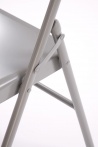 Design Plus Studio Kuchni & Salon Meblowy | K565 krzesło składane, popielaty (1p6szt) | 5905248134652