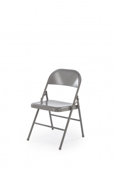 Design Plus Studio Kuchni & Salon Meblowy | K565 krzesło składane, popielaty (1p6szt) | 5905248134652