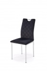 Design Plus Studio Kuchni & Salon Meblowy | K578 krzesło czarny / srebrny (1p4szt) | 5905248136045