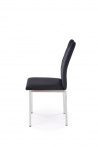 Design Plus Studio Kuchni & Salon Meblowy | K578 krzesło czarny / srebrny (1p4szt) | 5905248136045