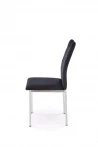 Design Plus Studio Kuchni & Salon Meblowy | K578 krzesło czarny / srebrny (1p4szt) | 5905248136045