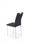Design Plus Studio Kuchni & Salon Meblowy | K578 krzesło czarny / srebrny (1p4szt) | 5905248136045