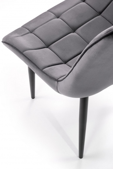 Design Plus Studio Kuchni & Salon Meblowy | K580 krzesło, popielaty (1p4szt) | 5905248136106