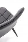 Design Plus Studio Kuchni & Salon Meblowy | K580 krzesło, popielaty (1p4szt) | 5905248136106