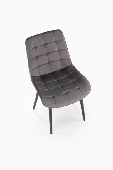 Design Plus Studio Kuchni & Salon Meblowy | K580 krzesło, popielaty (1p4szt) | 5905248136106