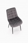 Design Plus Studio Kuchni & Salon Meblowy | K580 krzesło, popielaty (1p4szt) | 5905248136106