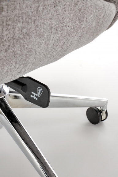 Design Plus Studio Kuchni & Salon Meblowy | KEVIN fotel gabinetowy j.popielaty | 2010001200178