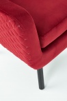 Design Plus Studio Kuchni & Salon Meblowy | MARVEL fotel wypoczynkowy bordowy / czarny | 2010001176886