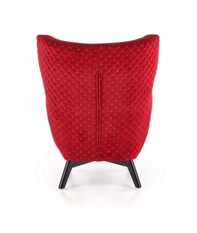 Design Plus Studio Kuchni & Salon Meblowy | MARVEL fotel wypoczynkowy bordowy / czarny | 2010001176886