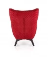 Design Plus Studio Kuchni & Salon Meblowy | MARVEL fotel wypoczynkowy bordowy / czarny | 2010001176886