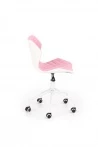 Design Plus Studio Kuchni & Salon Meblowy | MATRIX 3 fotel młodzieżowy jasny różowy / biały (1p1szt) | 2010001177142