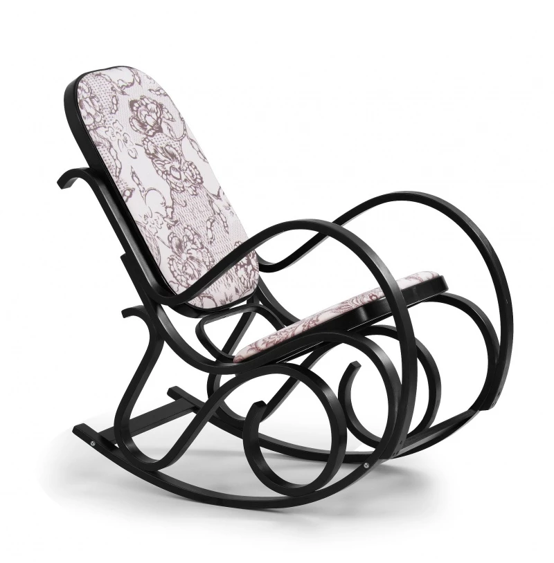 Design Plus Studio Kuchni & Salon Meblowy | MAX 2 fotel bujany wenge | 2010001053484
