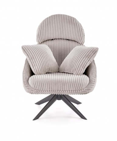 Design Plus Studio Kuchni & Salon Meblowy | MERRY 2 fotel wypoczynkowy z funkcją obracania, cappuccino (1p1szt) | 5905248135758